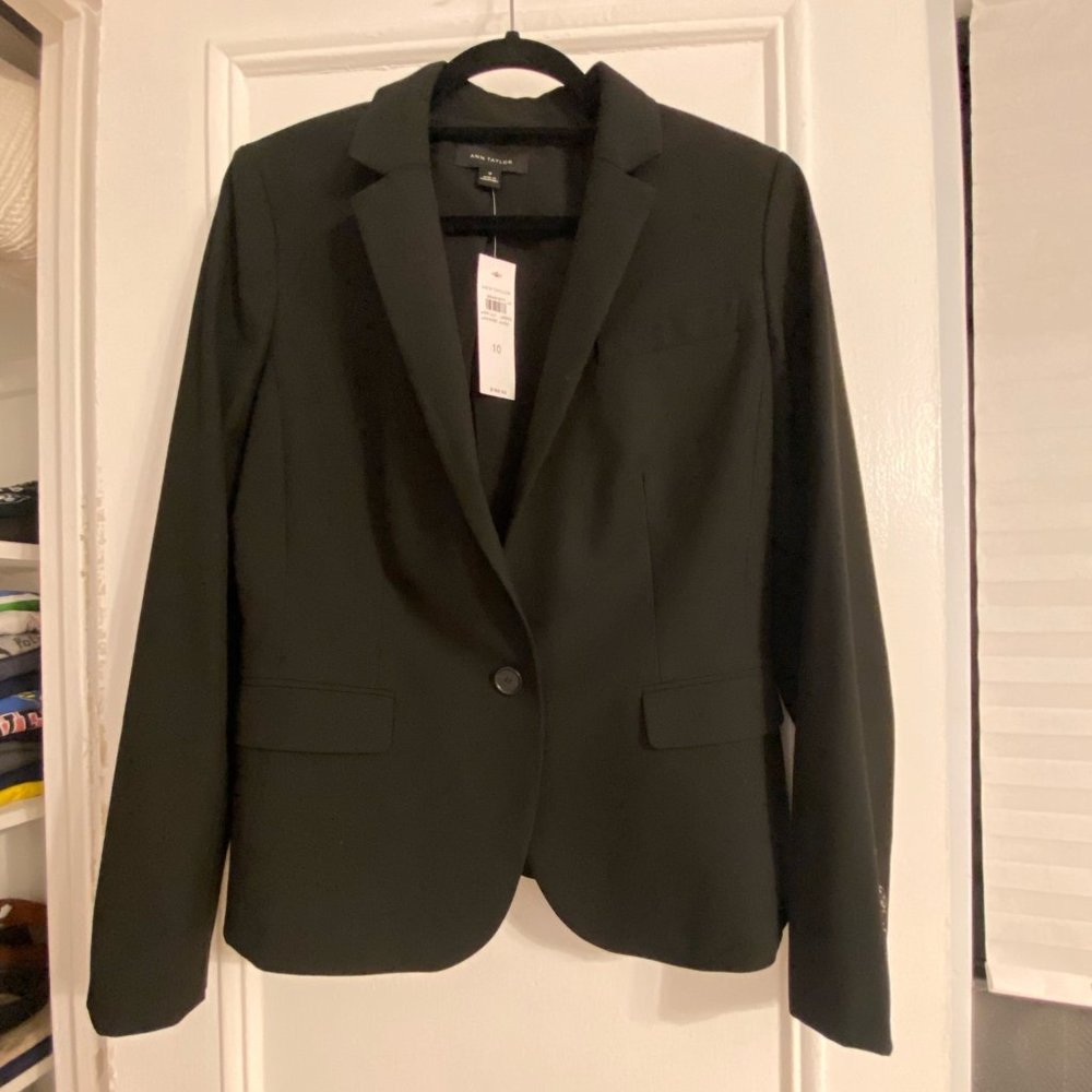 Ann Taylor Black Suit Blazer